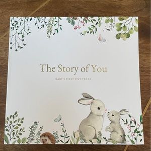 “The Story of You” baby’s first 5 years keepsake book